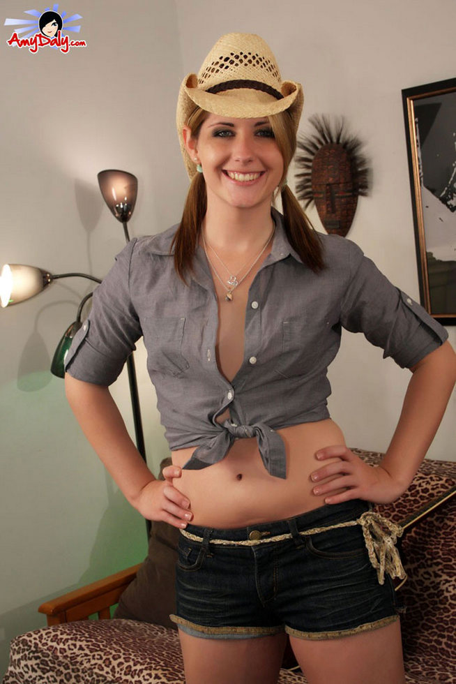T-Girl Amy Daly - Cowgirl